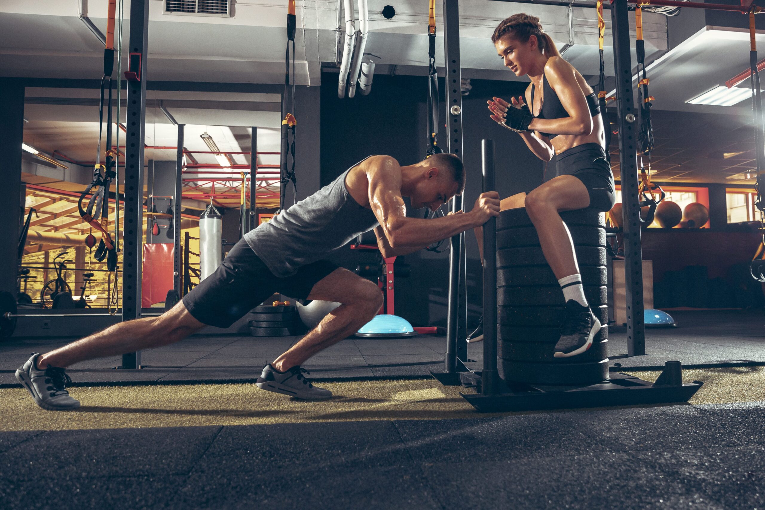 entrenador de crossfit